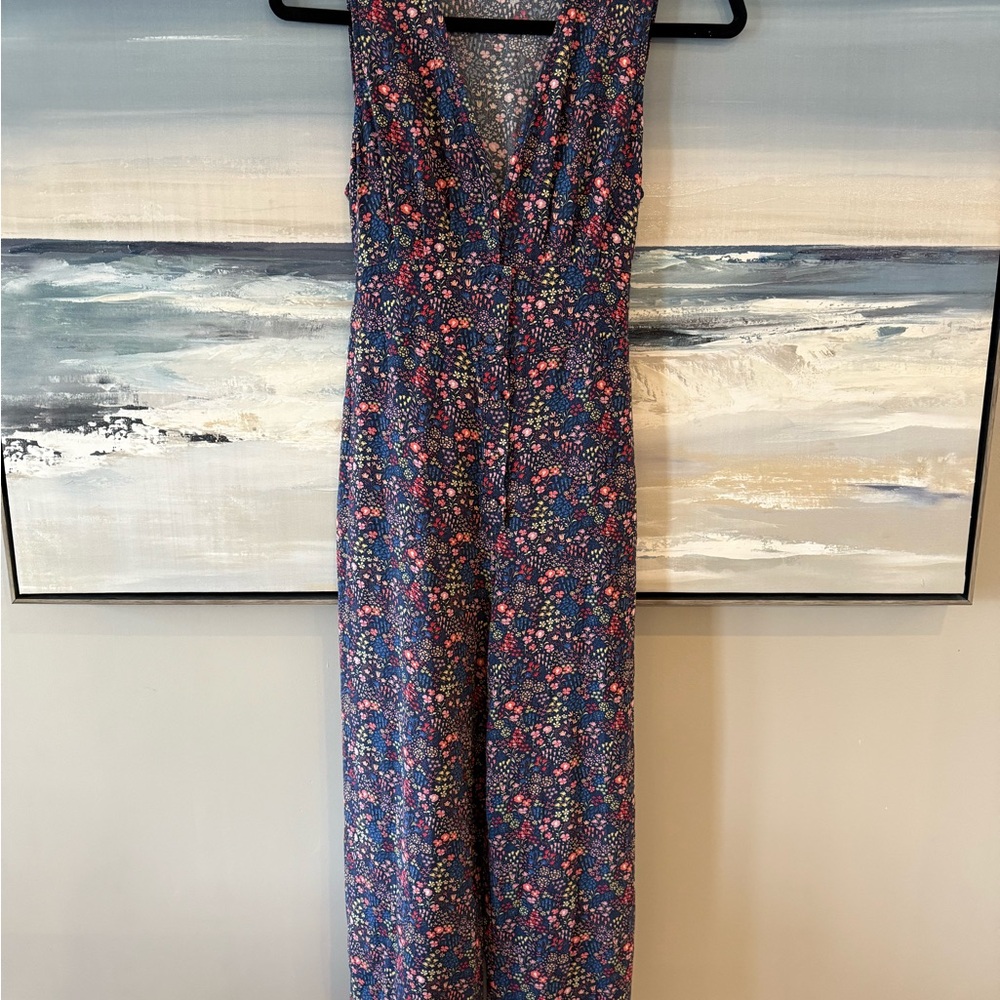 Marine Layer Floral Jumpsuit Size Small